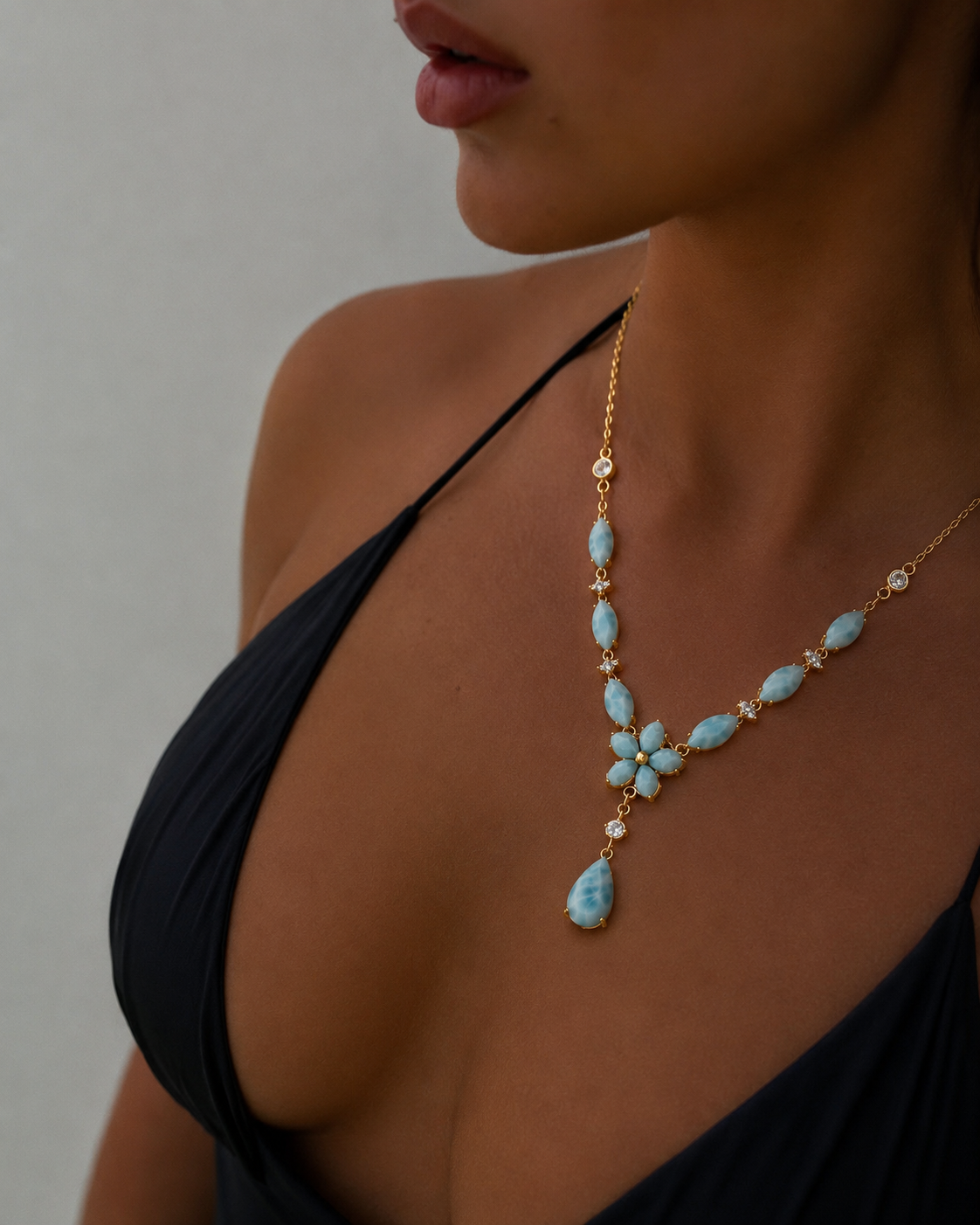 Larimar Necklace — DR 🇩🇴