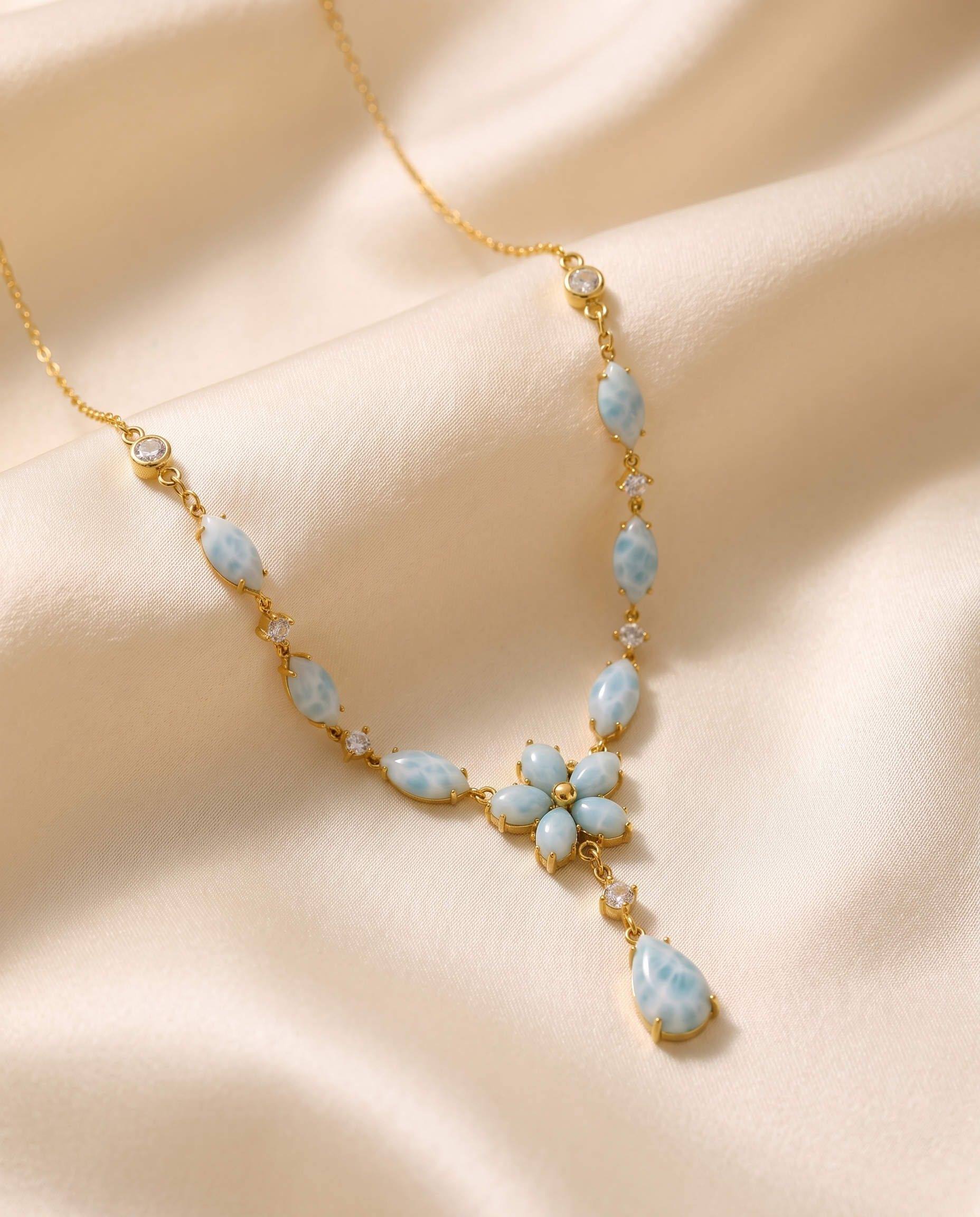 Larimar Necklace — DR 🇩🇴